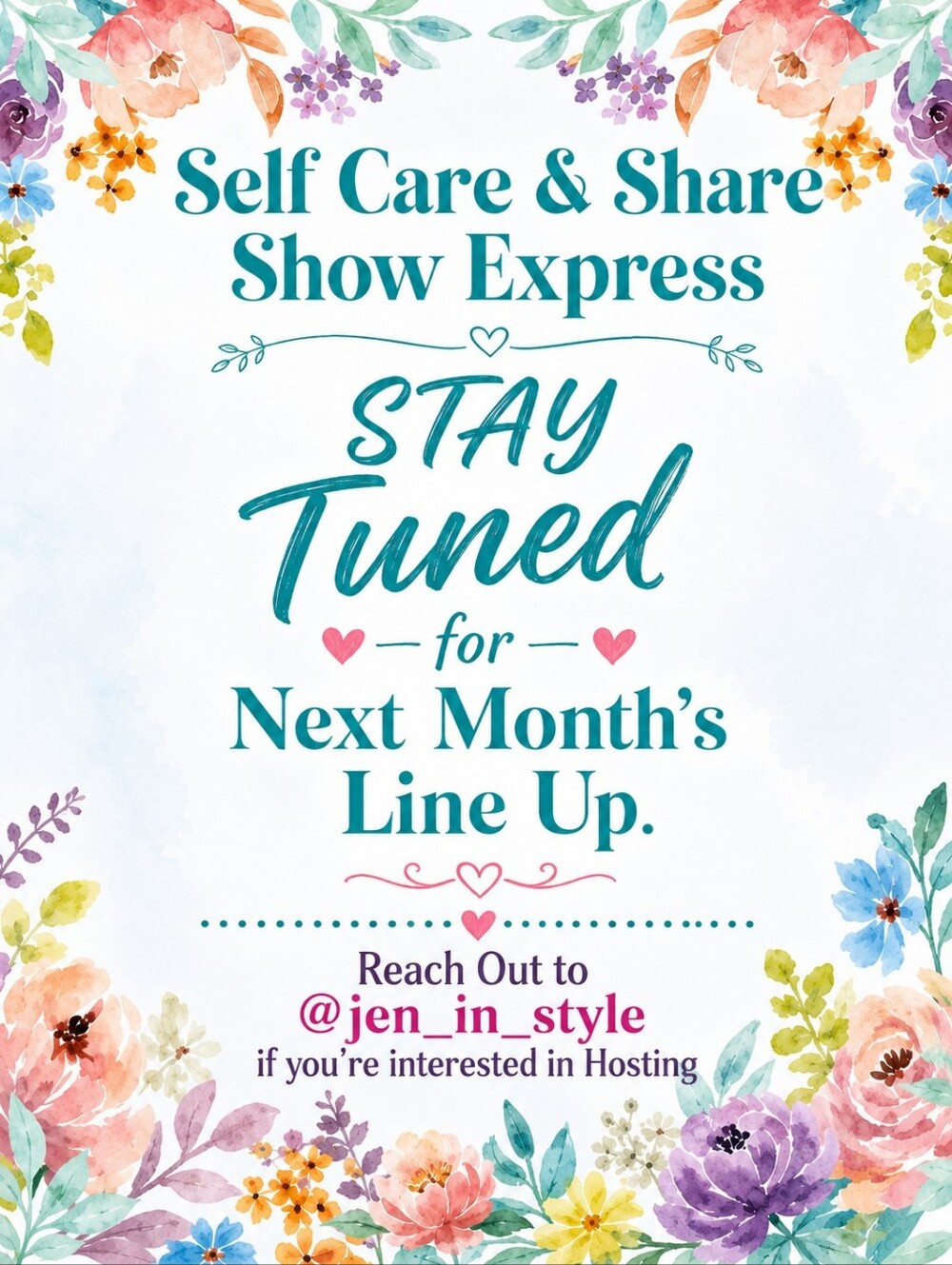 8/29 Bambi Is Live 12pm-2:30pm On:  Self Care & Share Show Express - Picture 14 of 14